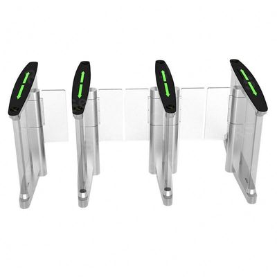 Secure Access Control Swing Barrier Turnstile with 2s Closing Time